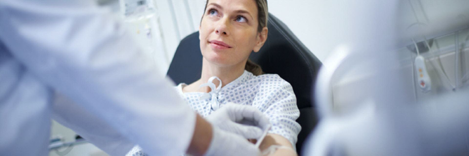 Anlegen einer Kontrastmittel-Infusion